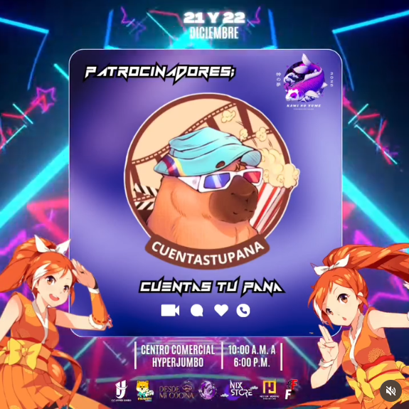 Flyer del evento Kami no Yume